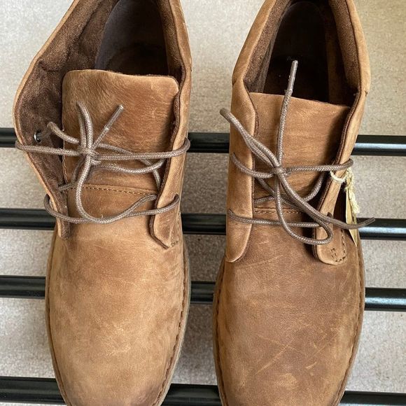 BORN Men Sampson Nubuck Leather Boots - NEW NWOB - Picture 2 of 9